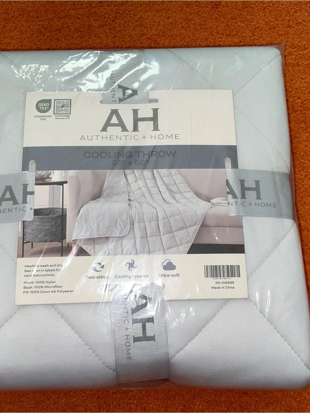Cooling Throw - grey